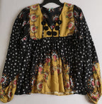 Blusa tipo boho