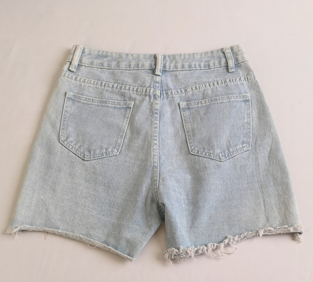 Short cintura alta con blusa manga larga ⚓