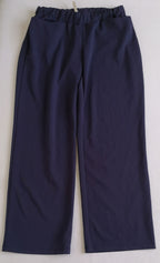 Pantalón ancho de abajo con chaleco tipo crochet ⚓