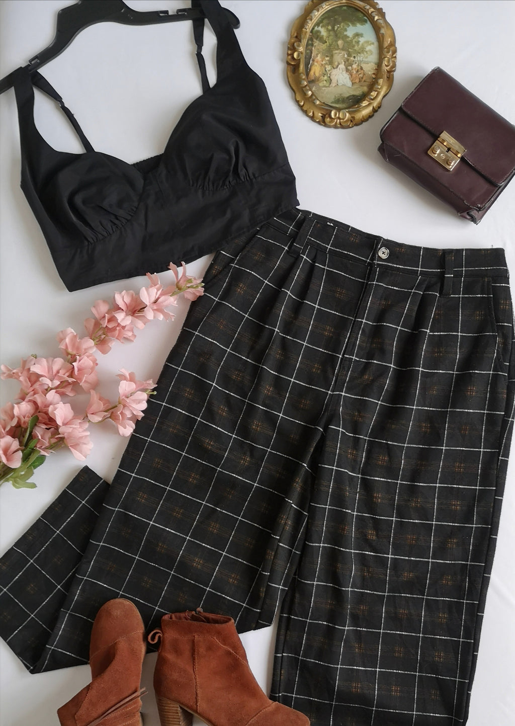 Top nuevo con palazzo con paletones 💙