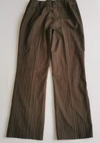 Pantalón corte recto con blusa piel de durazno