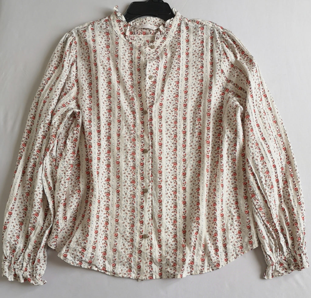 Blusa mangas princesa y pantalón de corduroy ❤️