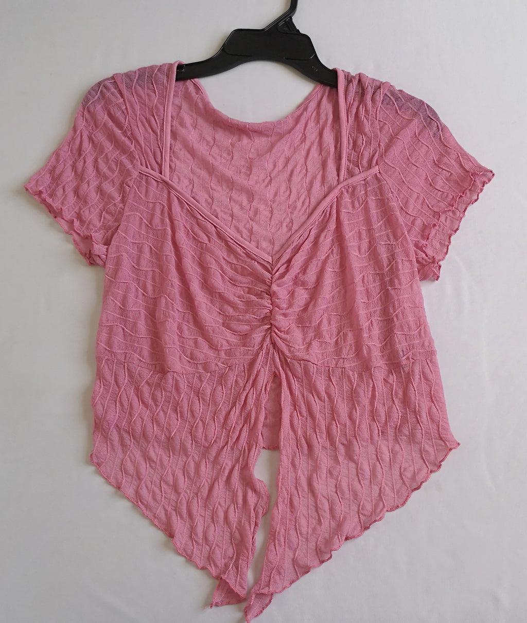 Blusa con nudo y Falda larga