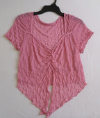 Blusa con nudo y Falda larga