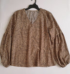Blusa mangas bombachas con short