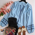 Blusa tipo boho