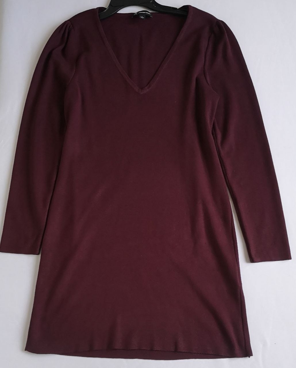 Vestido tejido mangas princesa incluye collar