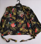 Vestido de encaje con blusa tipo kimono ⚓