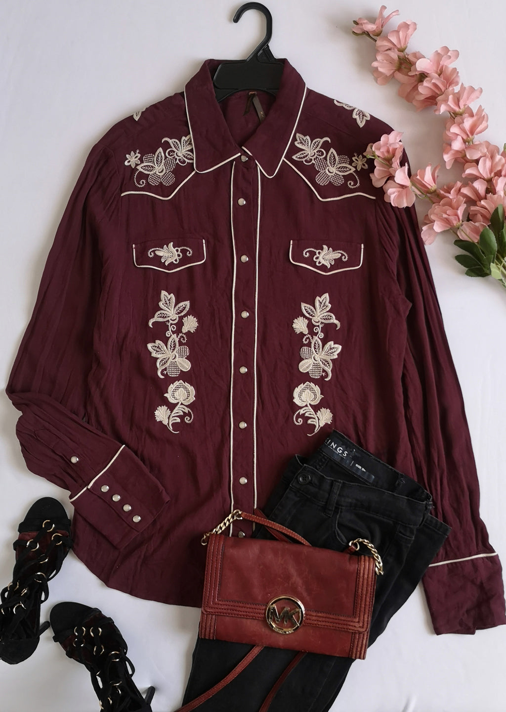 Blusa bordada