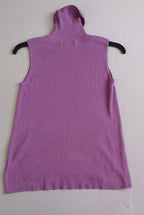 Blusa acanalada con pantalón cintura alta