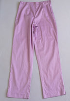 Blusa acanalada con pantalón cintura alta