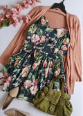 Vestido nuevo con cardigan
