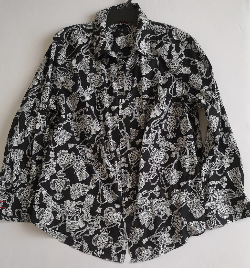 Chaleco tejido con blusa