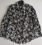 Chaleco tejido con blusa