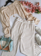 Palazzo con blusa corta ❤️