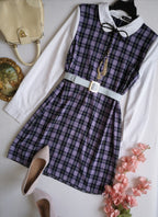 Vestido corte recto incluye cincho 💙