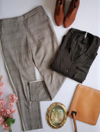 Pantalón corte recto y blusa estilo ancho 💙