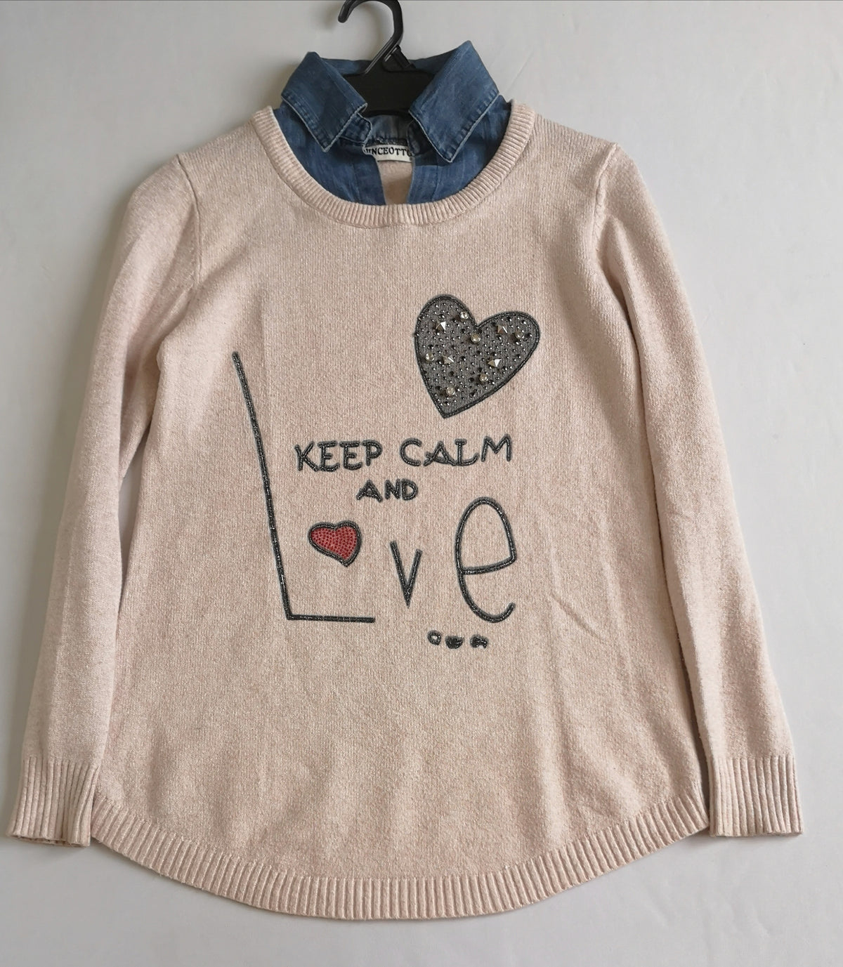 Blusa tipo sueter