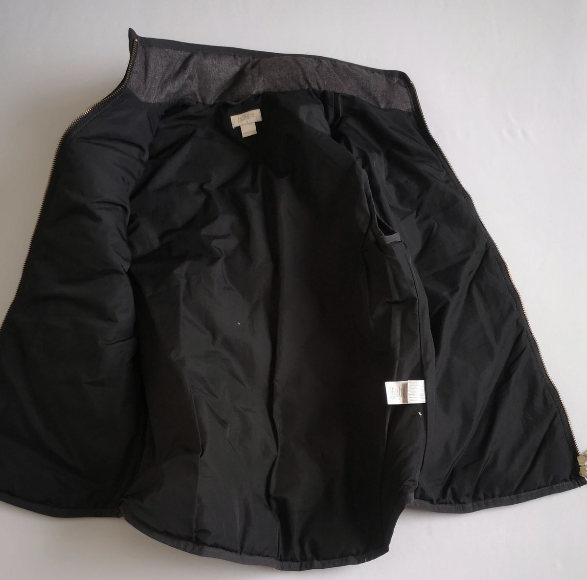 Chaleco acolchonado con blusa manga larga