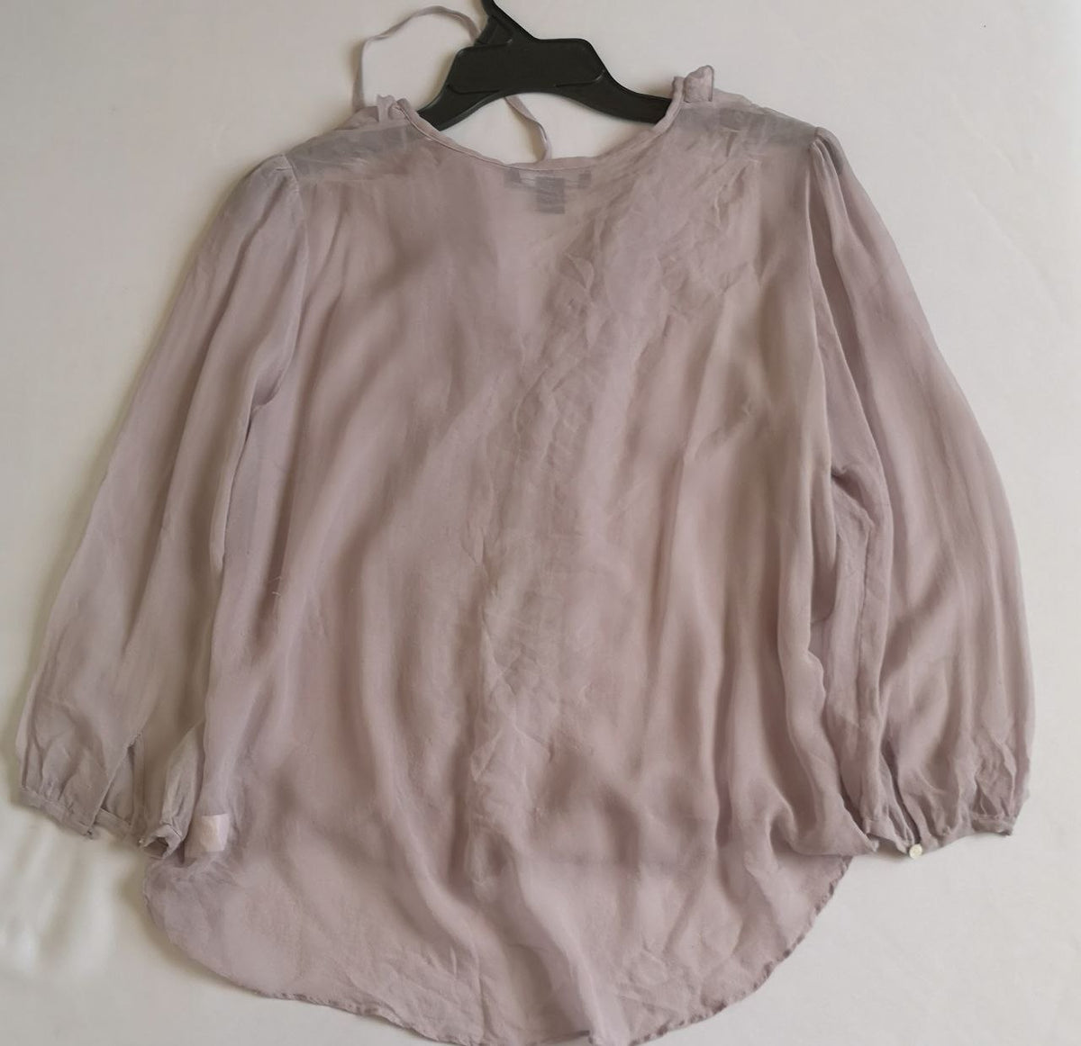 Pantalón bombacho de terciopelo con blusa