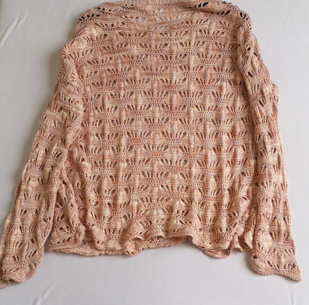 Sueter tipo crochet incluye Pañoleta