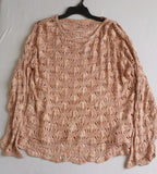 Sueter tipo crochet incluye Pañoleta
