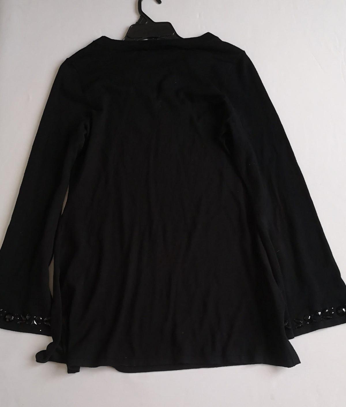 Blusa larga bordada