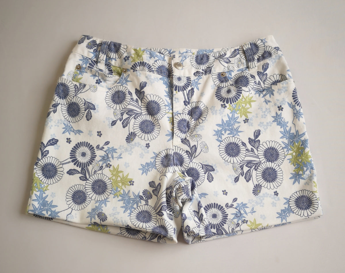 Short de algodón con blusa cuello en V ⚓