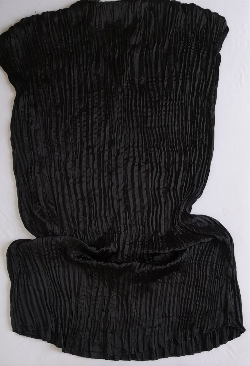 Vestido corrugado