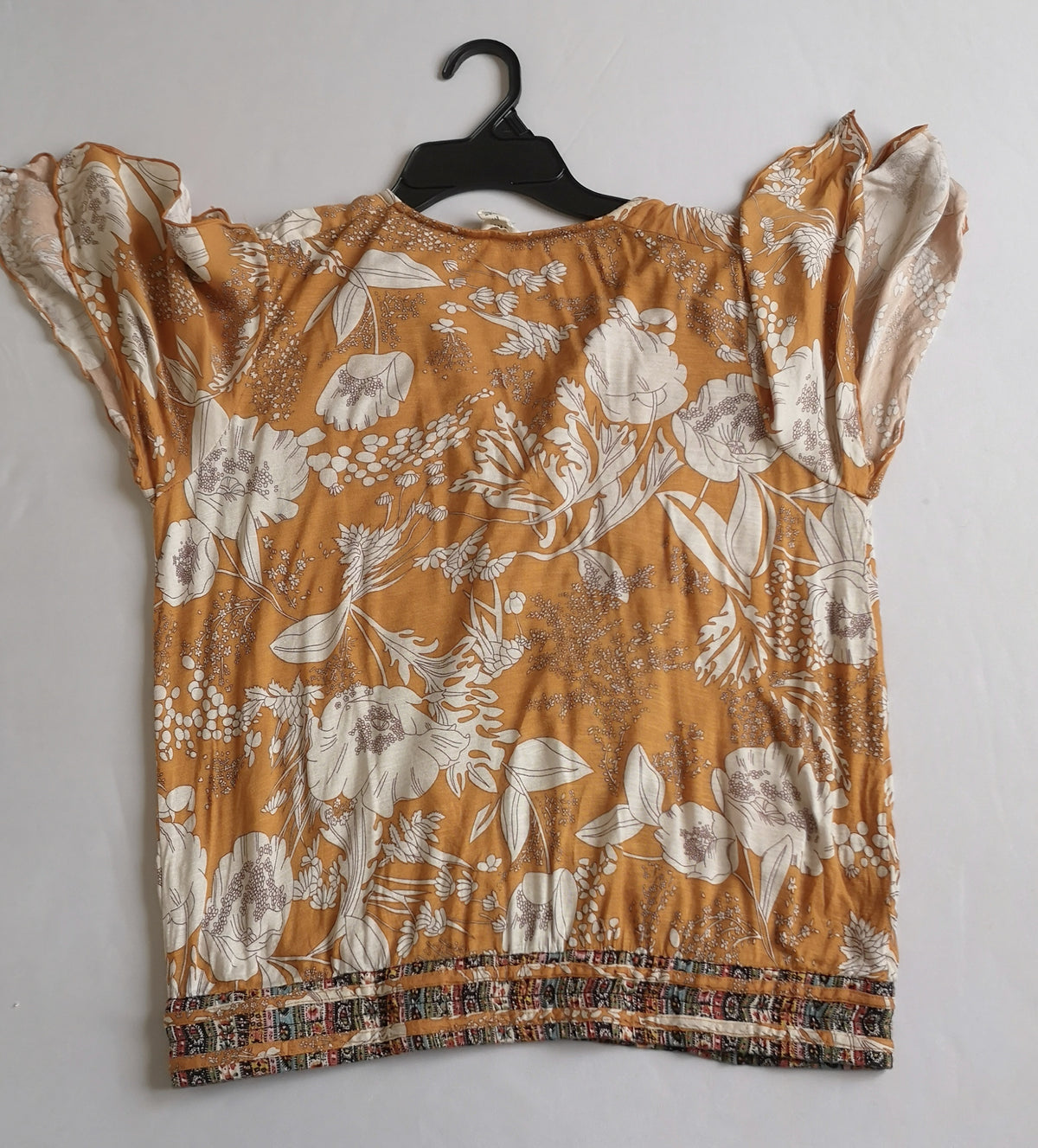 Short de lino con blusa traslapada cerrada ⚓