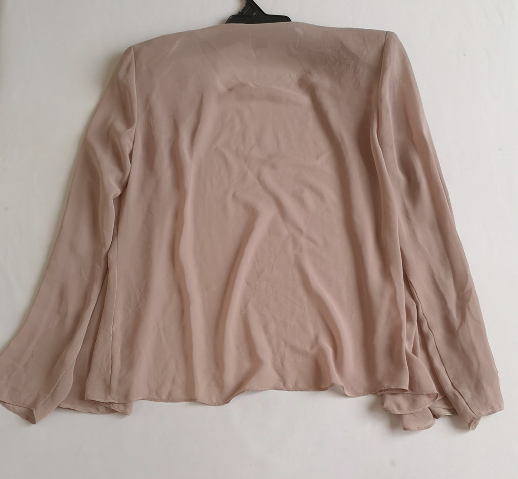 Chaqueta de chifon incluye cartera