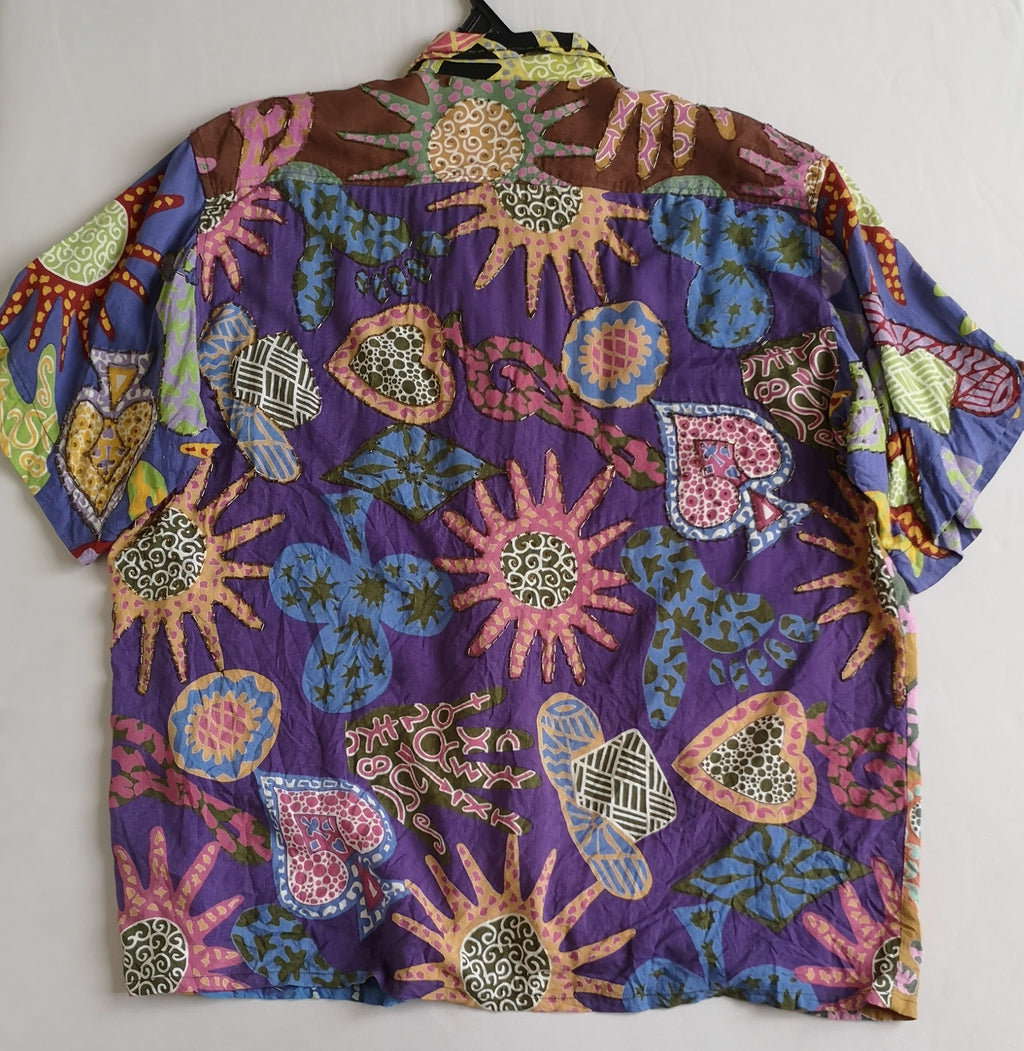 Blusa bordada incluye cartera