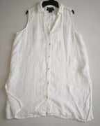 Blusa de lino larga incluye cartera