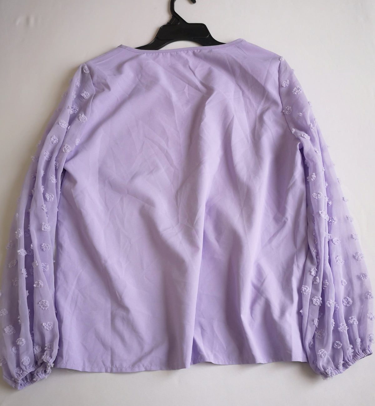 Blusa manga larga con falda corta ⚓