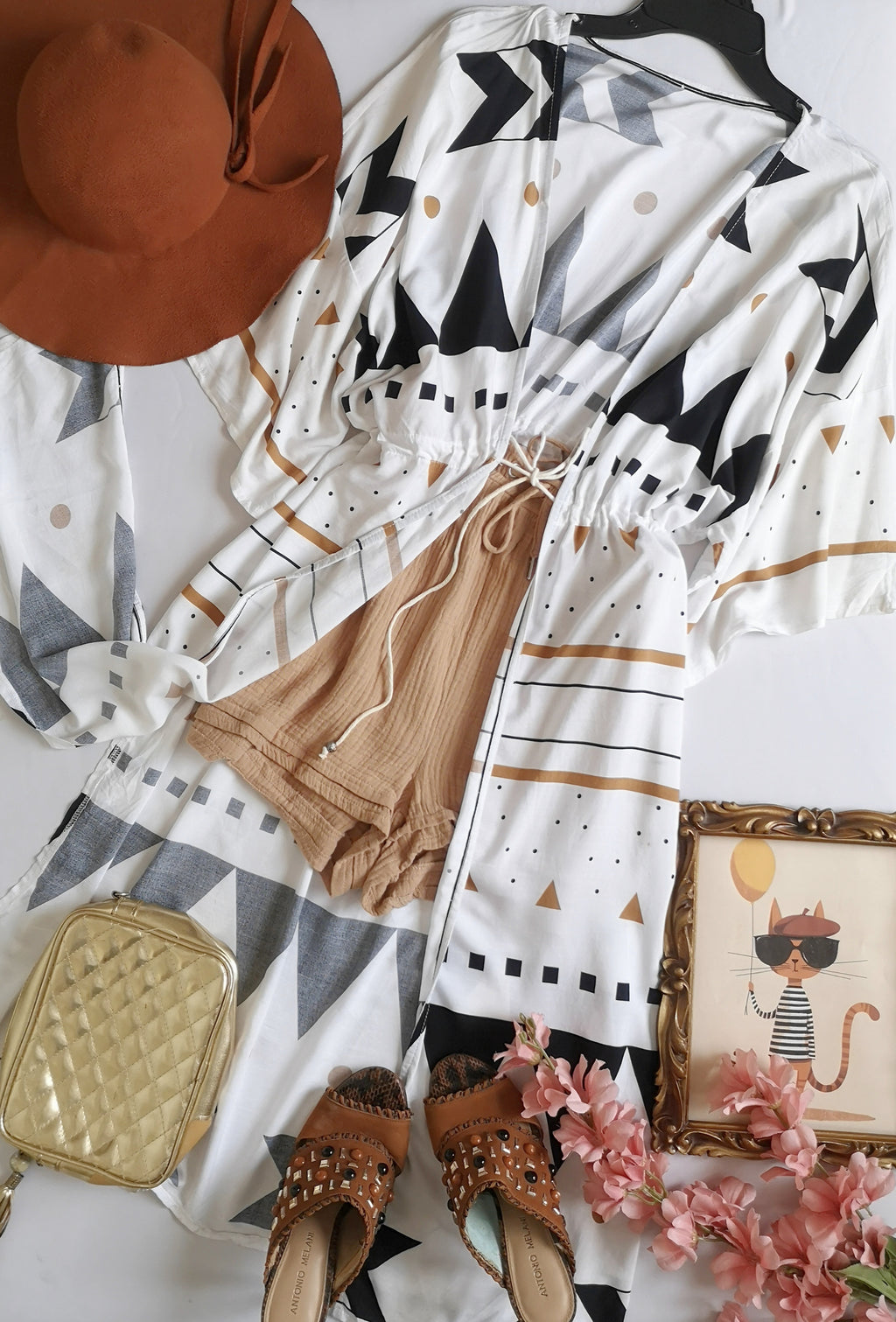 Short con kimono largo ❤️