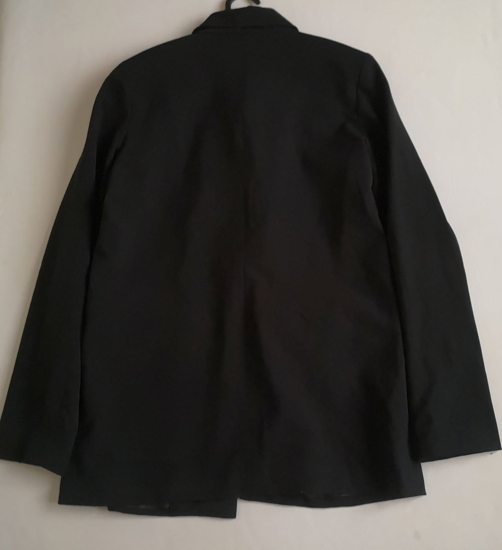 Blazer con moña adelante