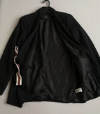 Blazer con moña adelante