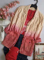 Jacket con cinto en la cintura