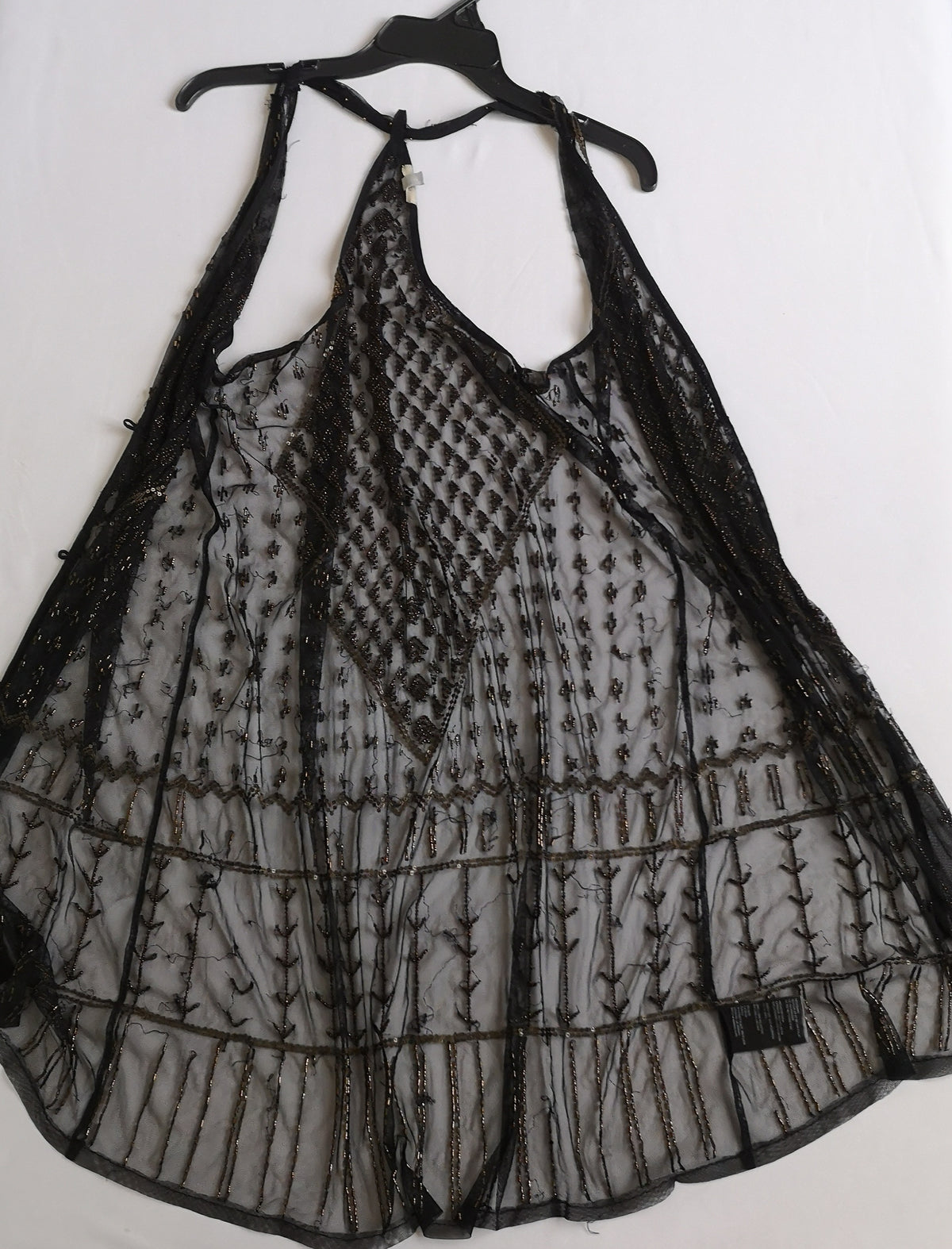 Chaleco tipo boho y blusa con olanes ⚓