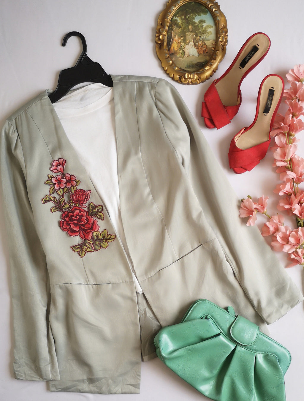 Blazer bordado ⚓