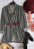 Cardigan cuello drapeado ❤️