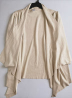 Chaqueta tela piel de durazno