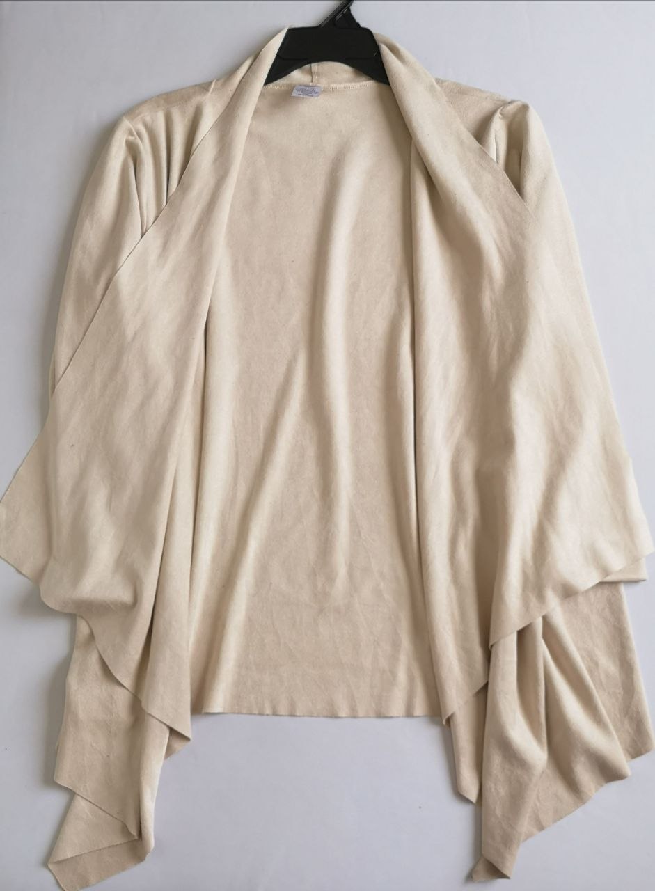 Chaqueta tela piel de durazno