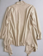 Chaqueta tela piel de durazno