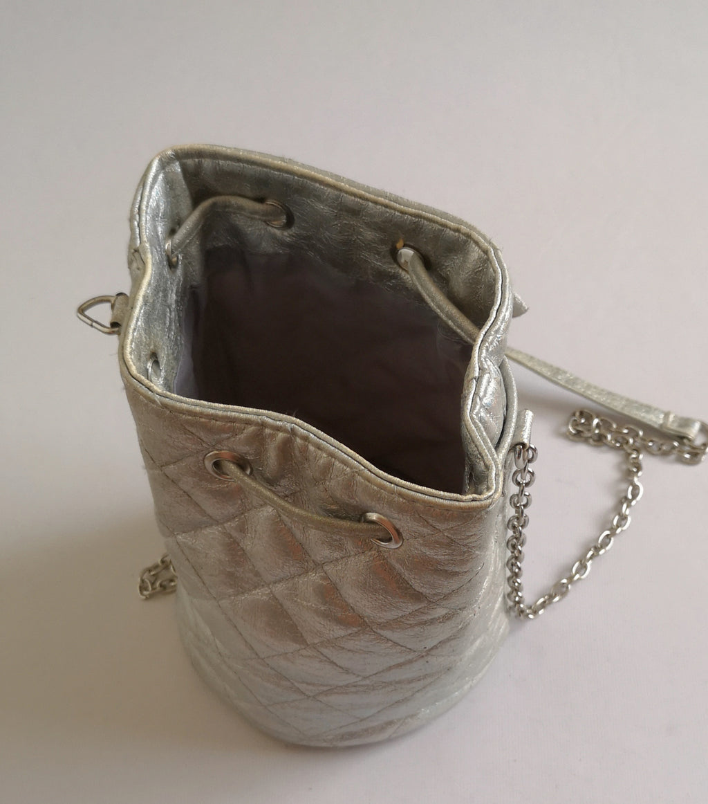 Cartera estilo bombonera