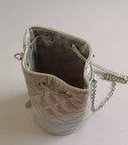 Cartera estilo bombonera