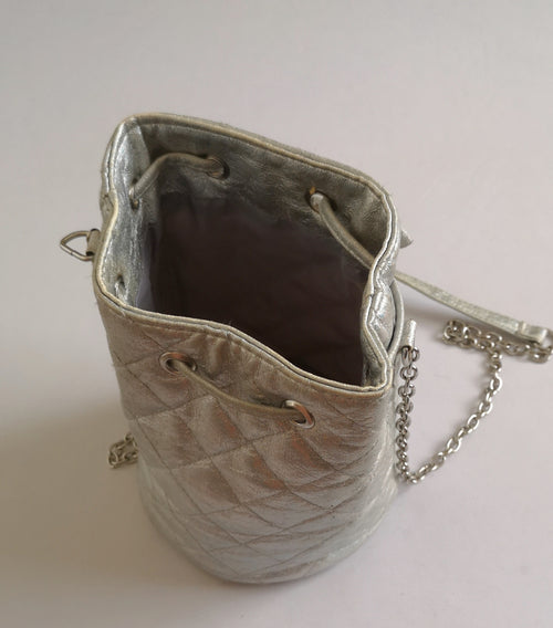 Cartera estilo bombonera