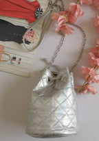 Cartera estilo bombonera