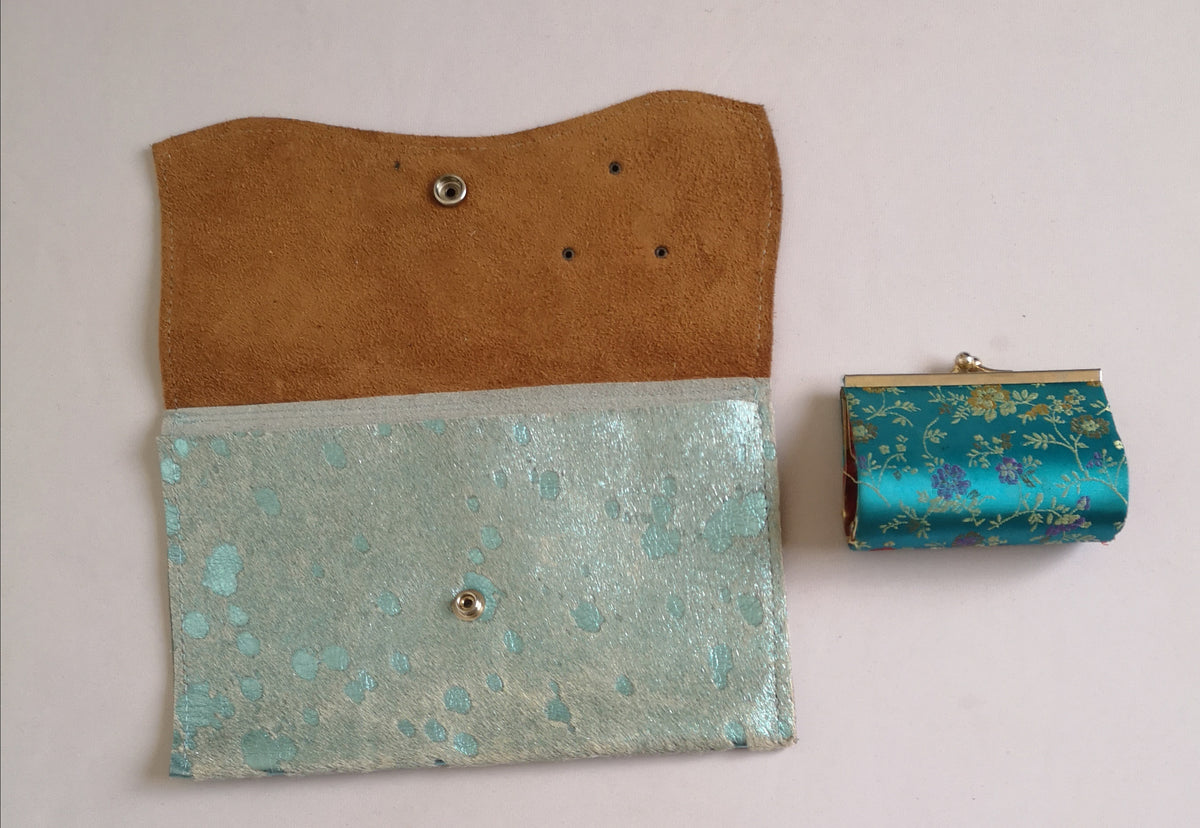 Cartera con monedero