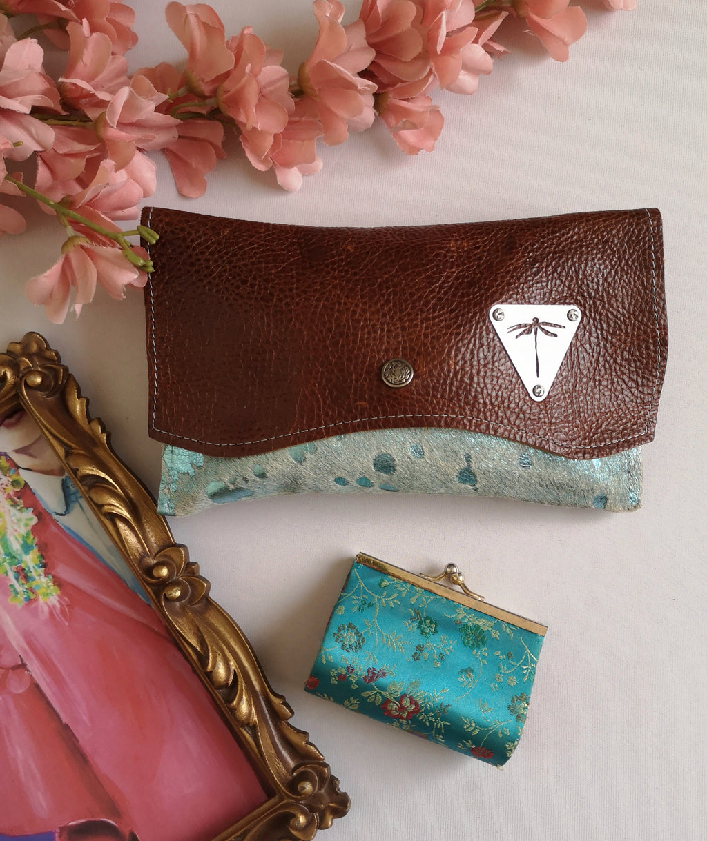 Cartera con monedero